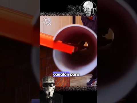 Excelente idea de canalón para lluvias #tips #viral #craft #home