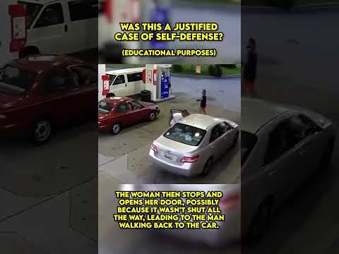 Is this justifiable as self-defense? Comment your thoughts below!