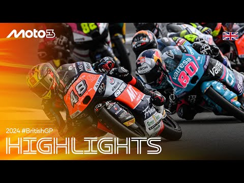 Moto3™ Race Highlights 🤯 | 2024 #BritishGP