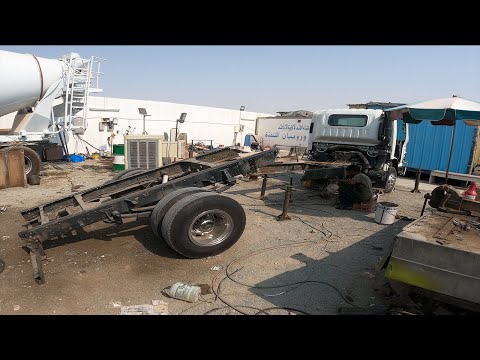How to Isuzu Truck Chassis Converting 4 meter To5 meter and Double Chassis Full Video  Truck World 1