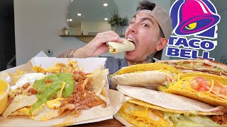 Huge Taco Bell *Mukbang Monday* | Cool Ranch Crispy Tacos, Crunchwrap Supreme, Loaded Cheesy Nachos