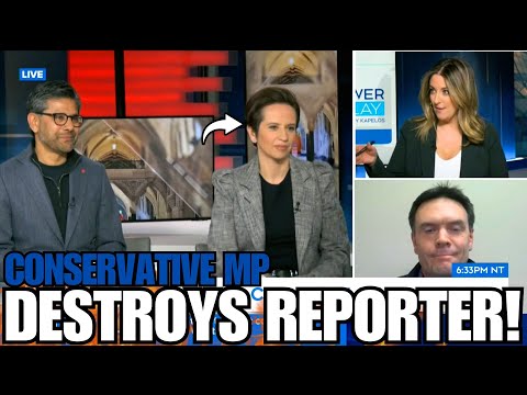 Conservative MP Goes OFF On CTV News Reporter!