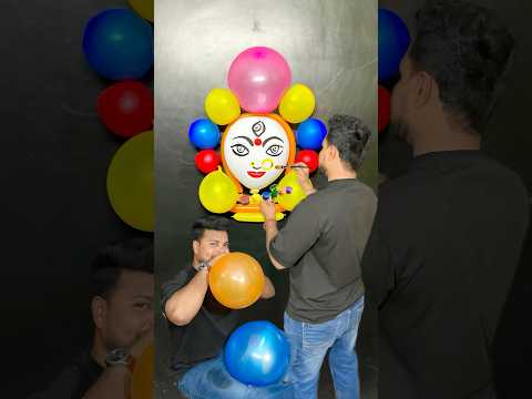 Balloons Durga Devi #shorts #durga #trending #navaratri