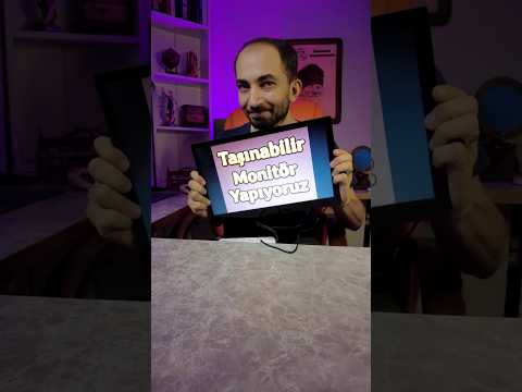 Eski Laptop Ekranından Taşınabilir Monitör Yapıyoruz