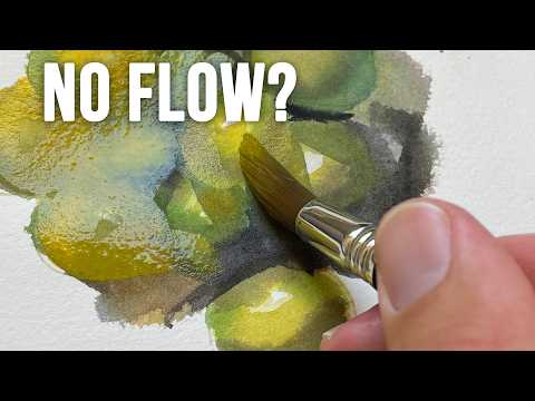 Why Your Watercolors Have NO FLOW...