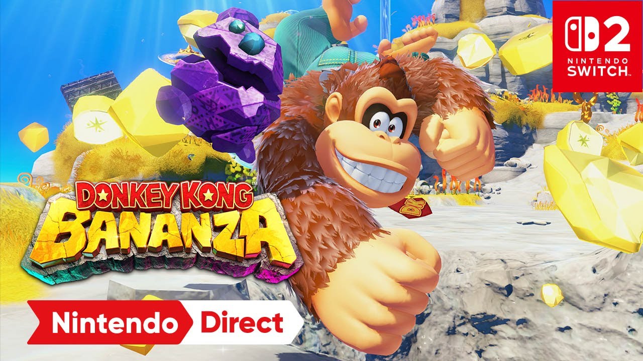 Donkey Kong Bananza trailer thumbnail