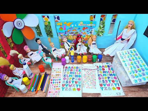 Barbie Doll All Day Routine In Indian Village/Sita Ki Kahani Part-325/Barbie Doll Bedtime Story||