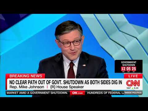 Speaker Johnson Joins CNN's Inside Politics with Dana Bash