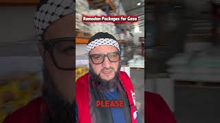 Preparing Ramadan Packages for Gaza. Please support. Link in Bio. #islam #relief #ramadan