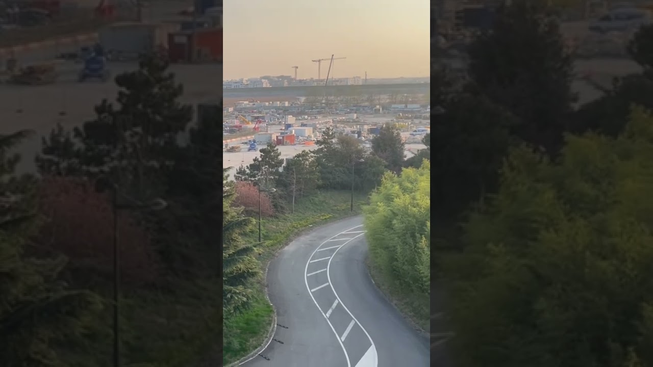 Avancée des travaux du lac aux Walt Disney Studios