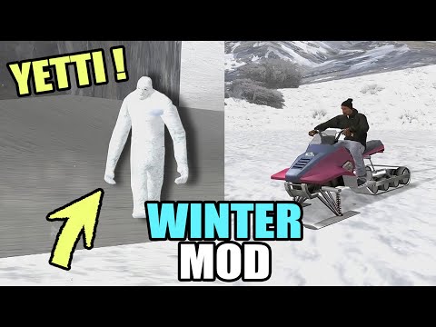 GTA San Andreas Winter Mod 2025: Realistic Snow and Ice EVERYWHERE!