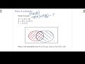 Conditional Probability Concepts