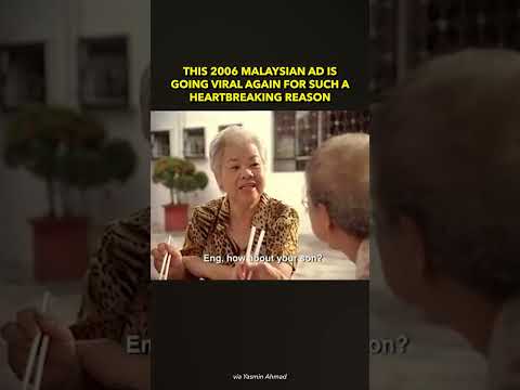Classic 2006 Malaysian Advertisement Highlights Value of Presence Over Status
