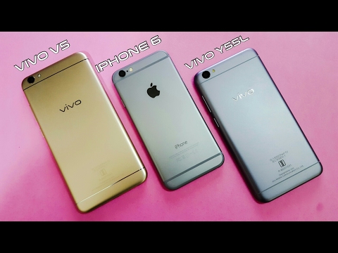 (ENGLISH) Vivo V5 vs iPhone 6 vs Vivo Y55L - Ultimate Comparison