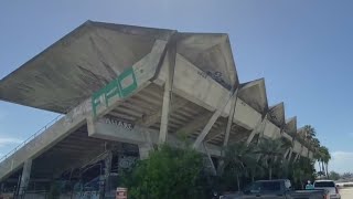 YouTube video thumbnail: Voters Will Decide on Measure to Restore Miami Marine Stadium Next Month