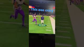 This madden 23 play was crazy!! #football #nfl #cool