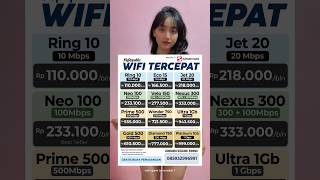Harga Terbaru Wifi My republic 2026 #myrepublic #sinarmas #wifi