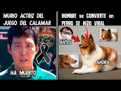 MURIO ACTRIZ del JUEGO del CALAMAR y HOMBRE se CONVIERTE en PERRO SE HIZO VIRAL