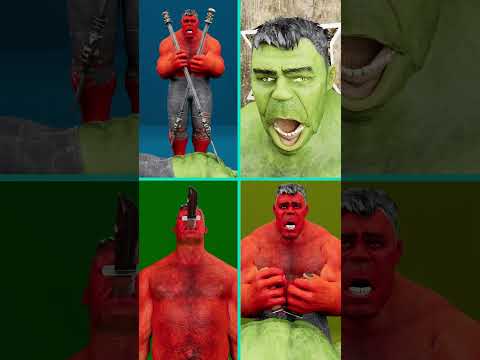 Best episodes of Crazy Hulks battle !!! #shorts
