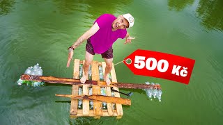 Postavili jsme LOĎ ZA 500 KORUN! | Potopila se?