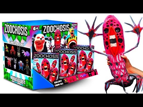 ¡La CAJA MISTERIOSA Zoochosis MAS GRANDE! NUEVOS peluches y minifiguras de PARÁSITOS