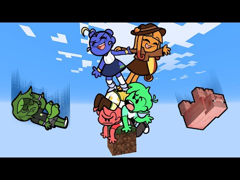 Mundo Torajo em MINECRAFT NUM BLOCO SÓ