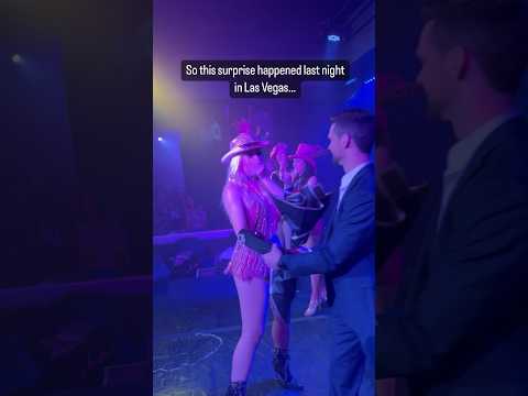 #This Surprise Proposal Is The Sweetest Thing You Will See Today! Vegas Style!