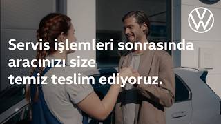 Servis işlemleri sonrasında aracınızı size temiz teslim ediyoruz.