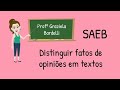 Identifying Facts and Opinions