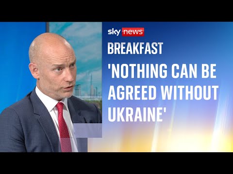 YouTube video thumbnail: UK Pledges "Ironclad Security Guarantee" to Ukraine