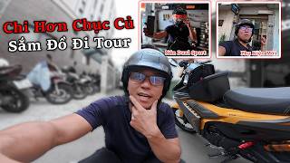 Moto Vlog - Chi Hơn Chục Củ Sắm Đồ Đi Tour - Xe Ôm Vlog