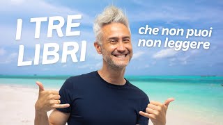 I TRE LIBRI che dovete assolutamente leggere 📚