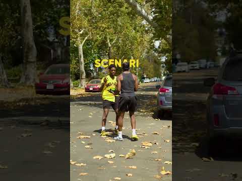 he really tried to jump over a car 🤯😱 #worstcasescenario #music