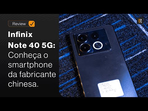 [Review] Infinix Note 40 5G: celular tem som JBL e bateria duradoura