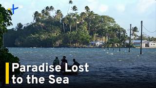 YouTube video thumbnail: Fiji Islanders Face Relocation as Rising Seas Swallow Their Home