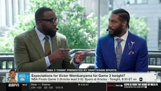 Perkins Explains Why Wemby Must Come Out Aggressive in Game 3