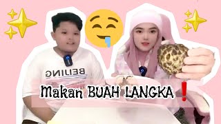 MAKAN BUAH LANGKA❗kok rasanya gini⁉️
