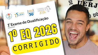 Gabarito UERJ 2026/1 Exame de Qualificação Corrigido | Linguagens UERJ