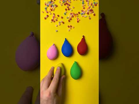 Sticky Balloons with Play-Doh 🎈#diy #craft
