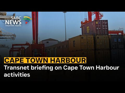 YouTube video thumbnail: Cape Town Harbour Readiness Under Spotlight Ahead of the Fruit Season