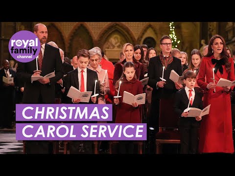 Princess Kate Attends Christmas Carol Service with Royal Family