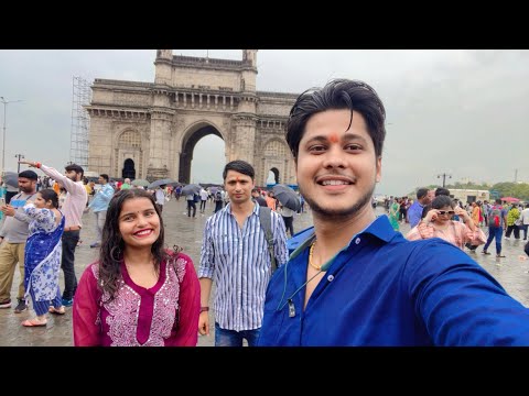 MUMBAI FAMOUS PLACES TOUR || barish ki barish uff 🥹