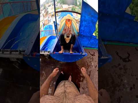 Bella ciao playground parkour water slide pov 😍🥰😉