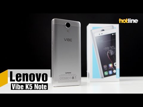 (ENGLISH) Lenovo Vibe K5 Note — обзор смартфона