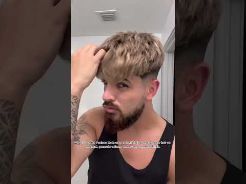 Easy messy hairstyle #hair  #hairstyle #haircut #mensgrooming #curlyhair #messyhair #shorts