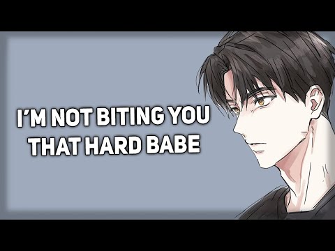 Bigger boyfriend bites and cuddles you [Sleepy] [Cuddly] [ASMR Boyfriend]