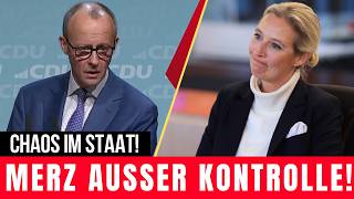 Dringend: Neuwahl im August! Merz gerät außer sich!