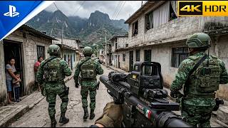 Raid on Mexico’s Most Dangerous Cartel “CJNG” (PS5 Pro) Realistic Military Gameplay [4K60FPS]