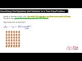 Solving Two-Step Word Problems