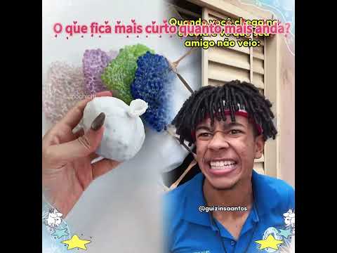 O que fica mais curto quanto mais anda? #humor